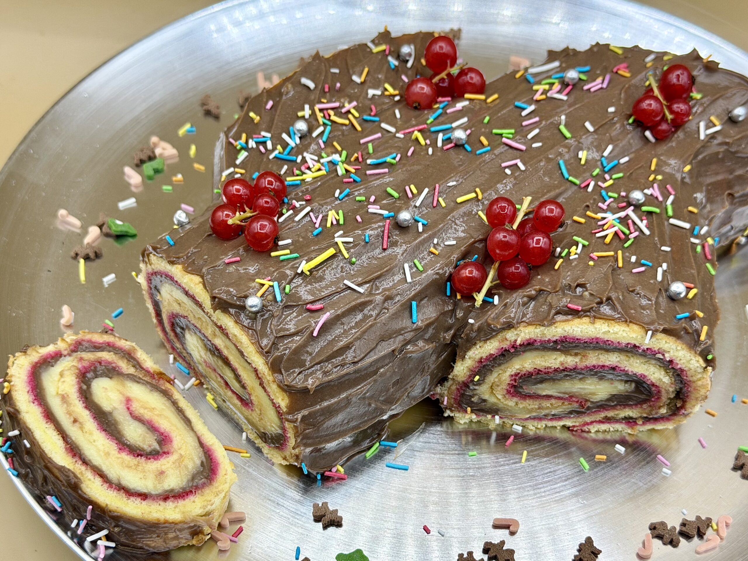 Bûche à la charlotte