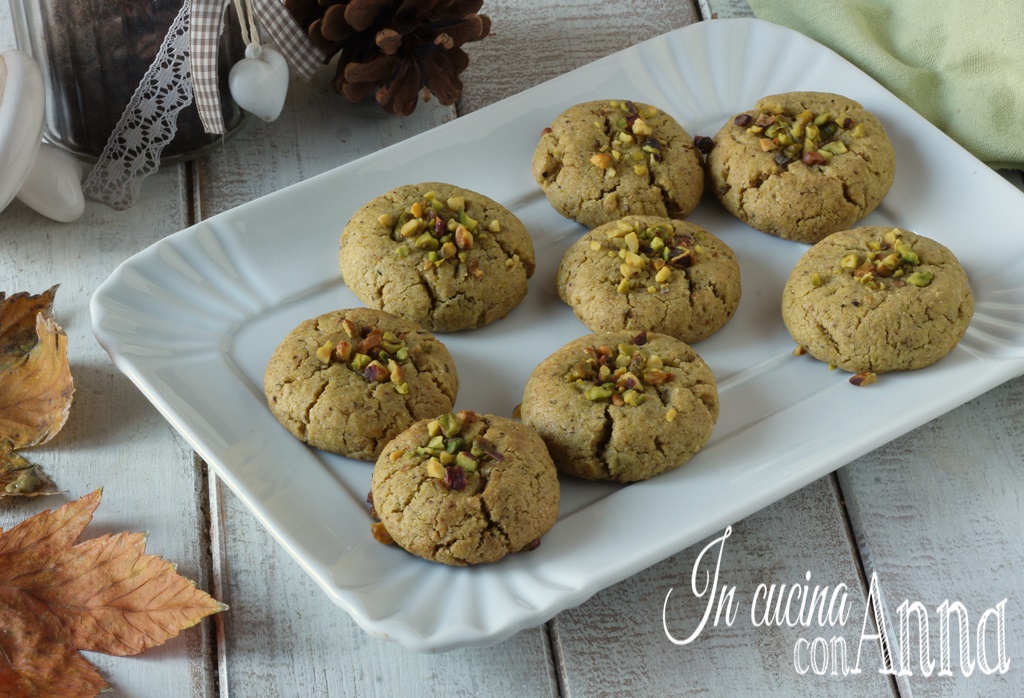 Biscuits rustiques aux pistaches