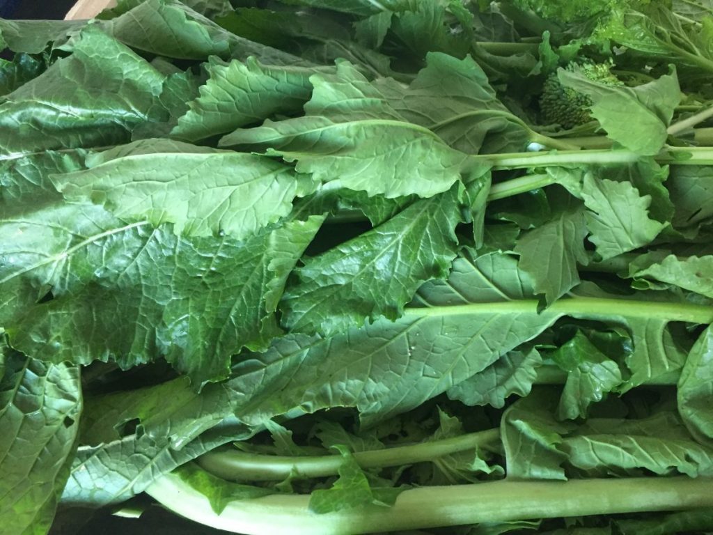 comment nettoyer cuisiner cime rapa