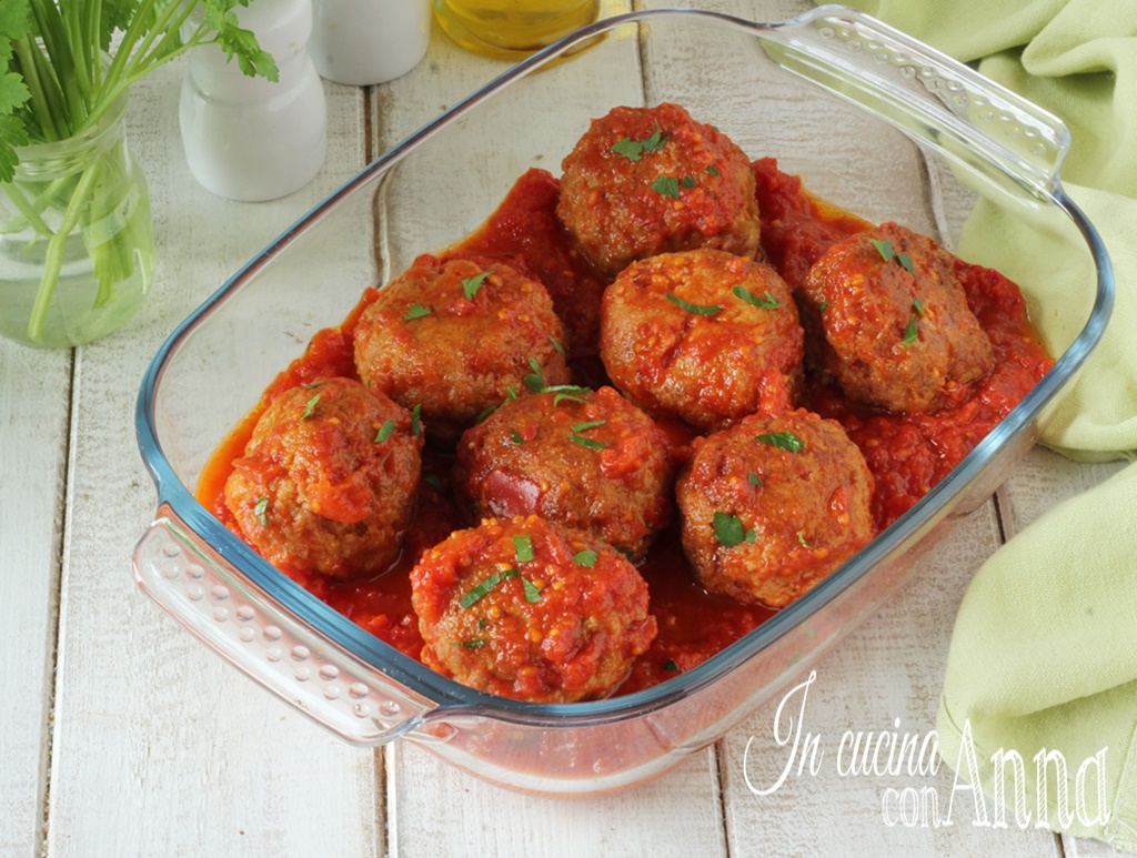 Boulettes à la romaine en sauce