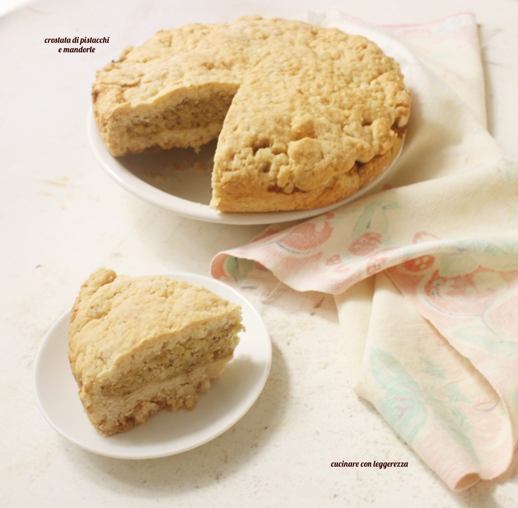 tarte aux pistaches et amandes