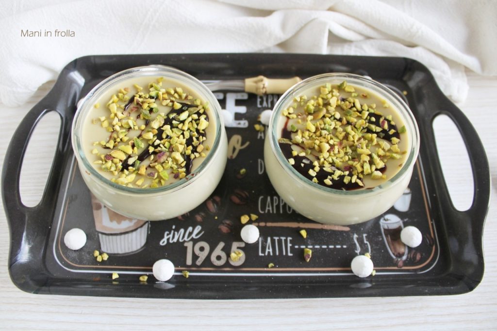 Panna cotta au Pistache