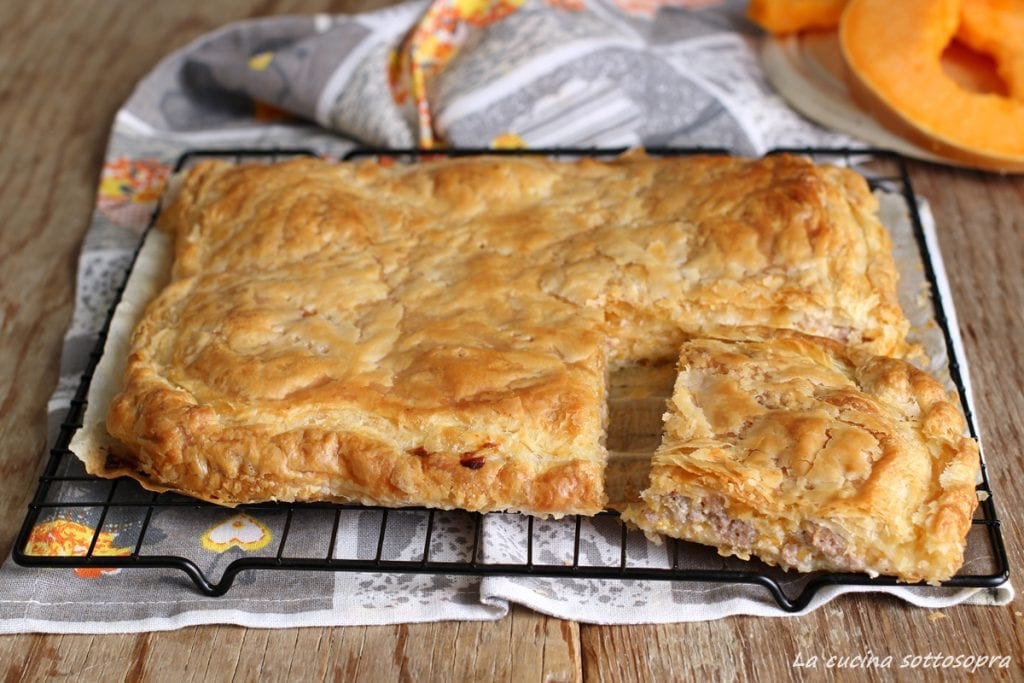 quiche potiron et saucisse