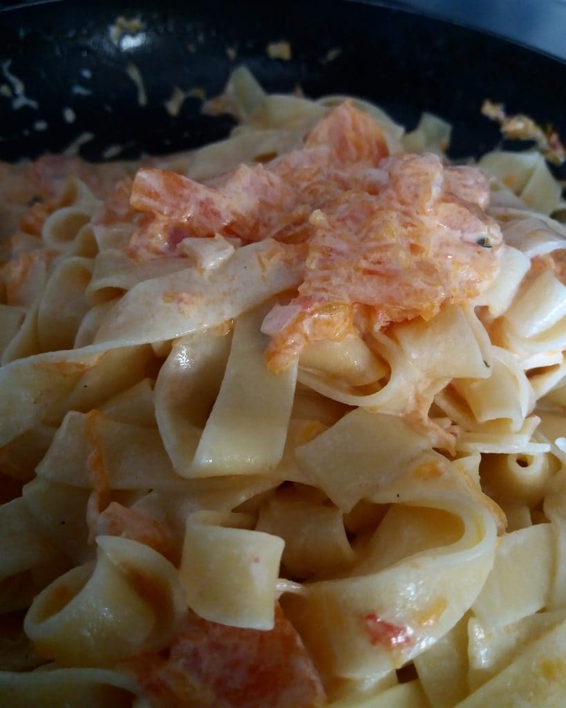 tagliatelles potiron