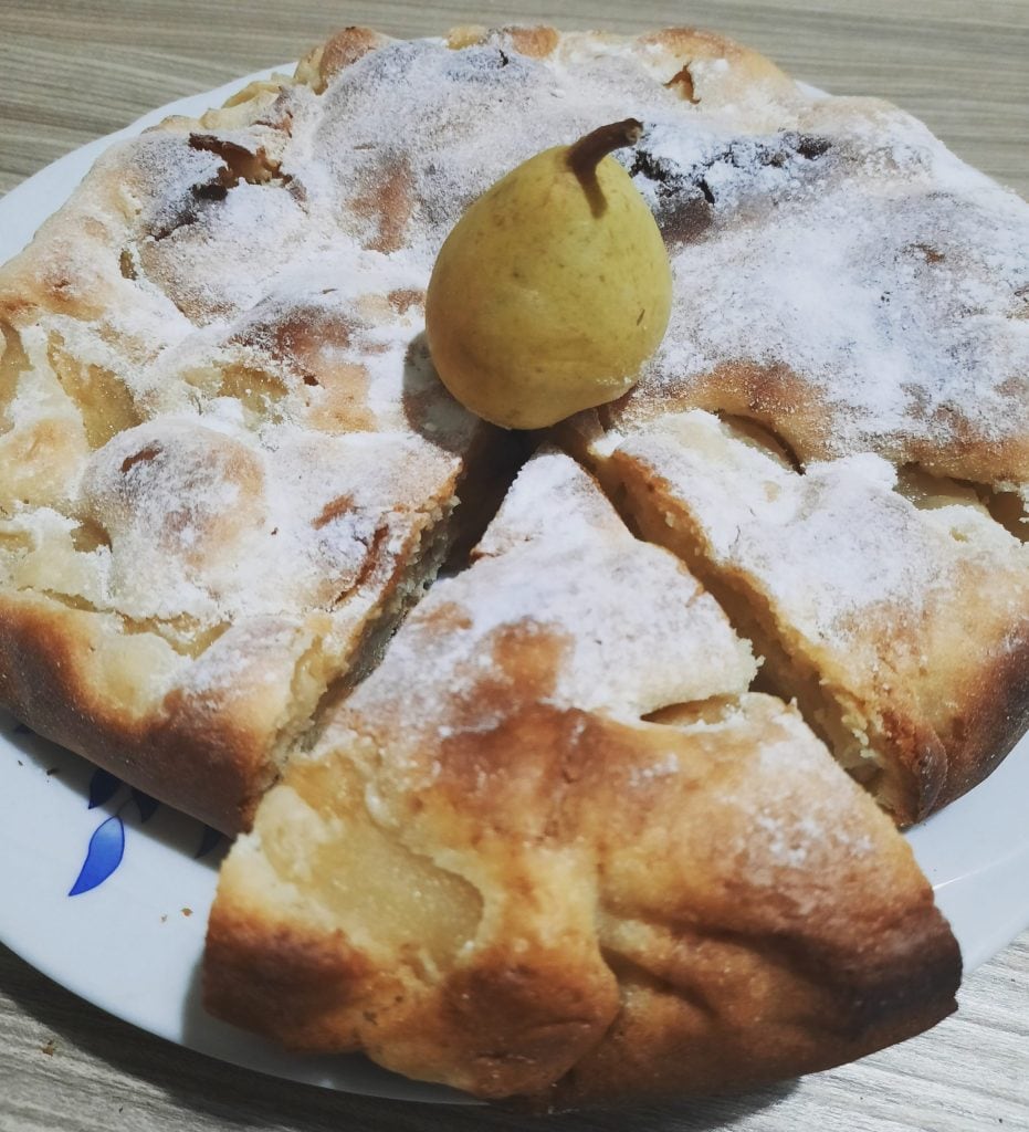 gâteau aux poires