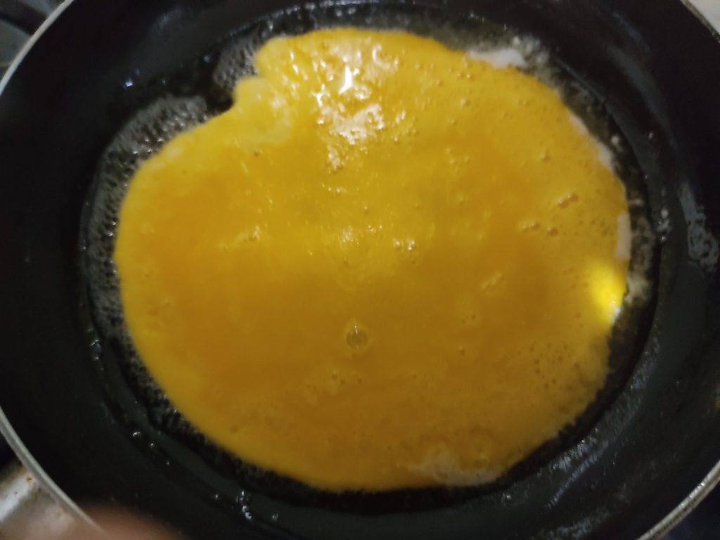 Omelette japonaise soufflé aux œufs