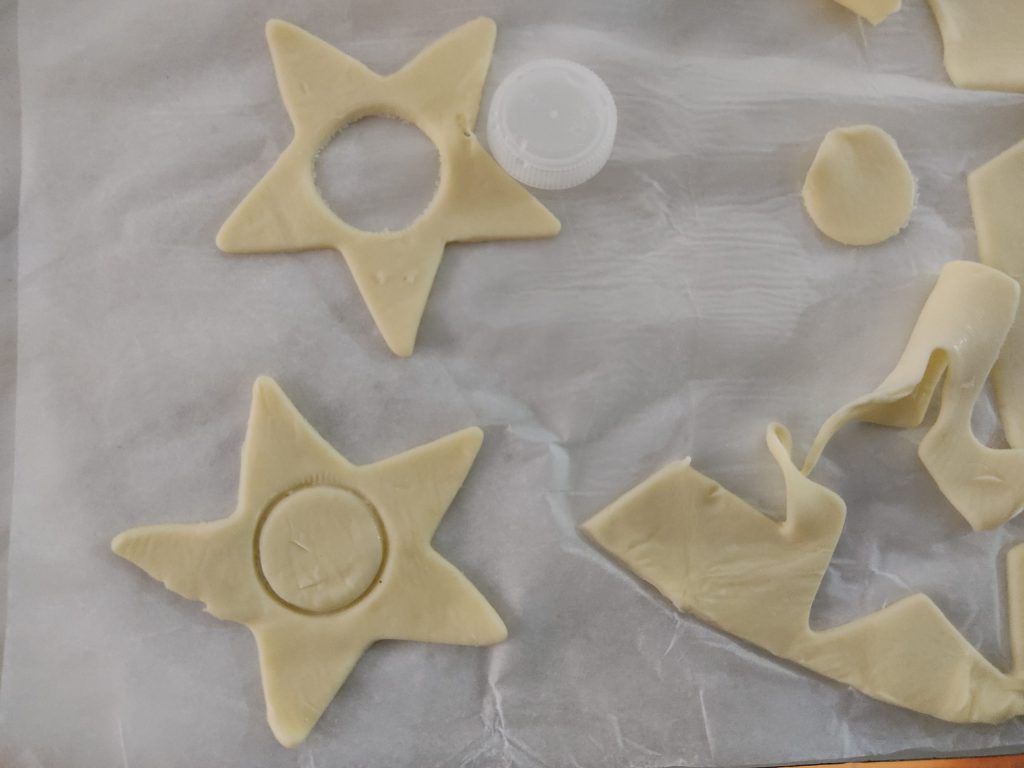 Étoiles vol au vent au saumon