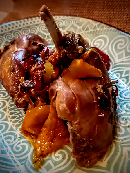 Lapin à la saveur méditerranéenne