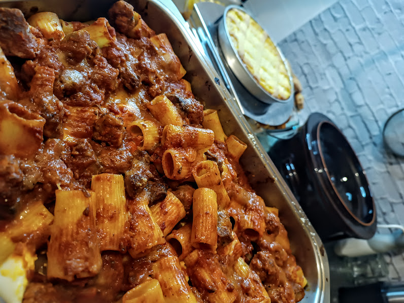 Rigatoni au four riches et démodés