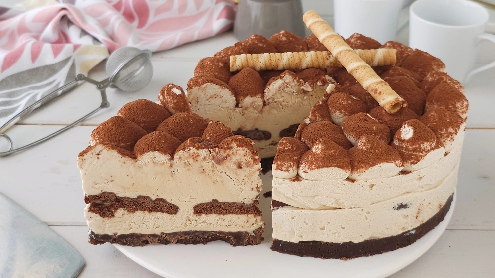 Gâteau glacé au café