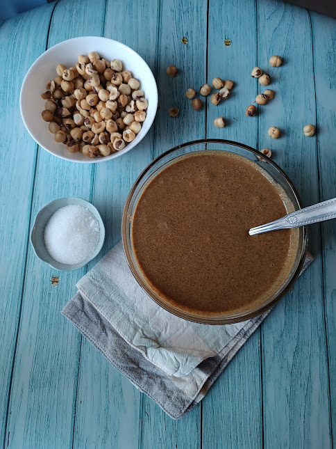 Pâte de noisettes pure