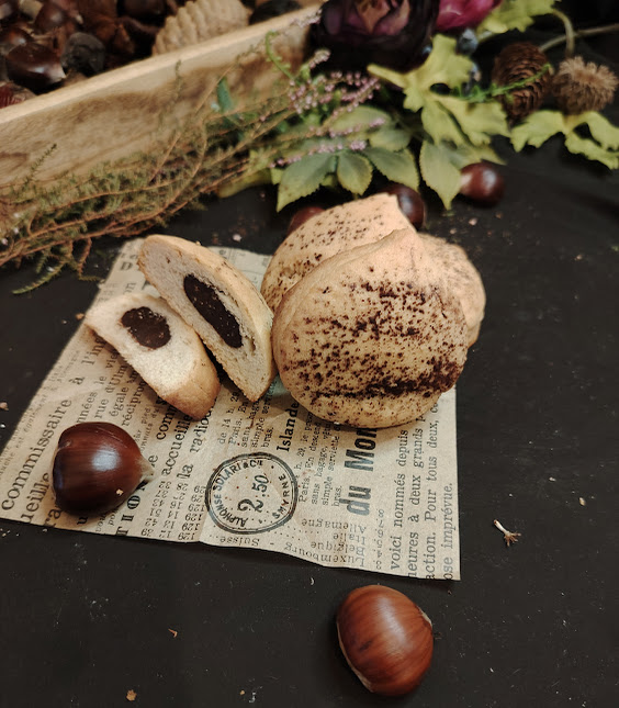 Castagnotti…La recette des douces châtaignes de pâte sablée