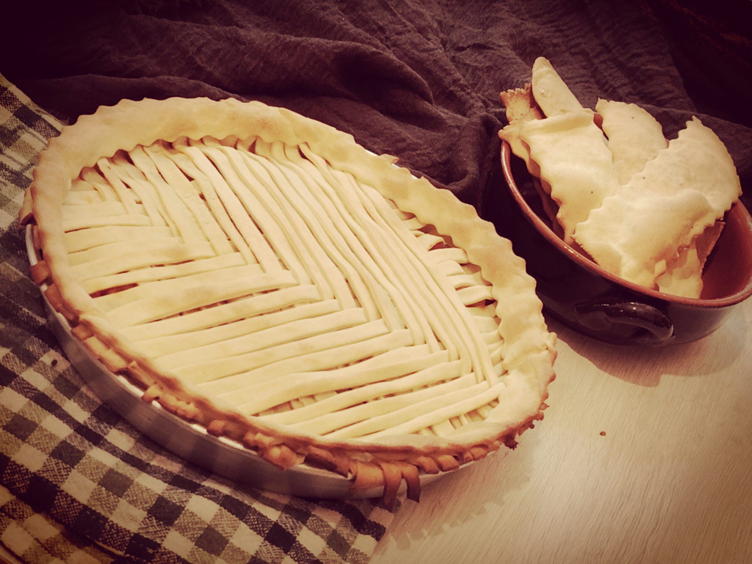 Ciambotta rustique en croûte