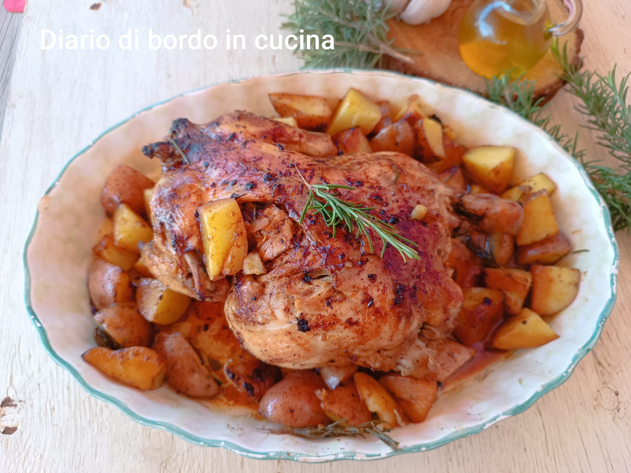 Poulet farci à la niçoise