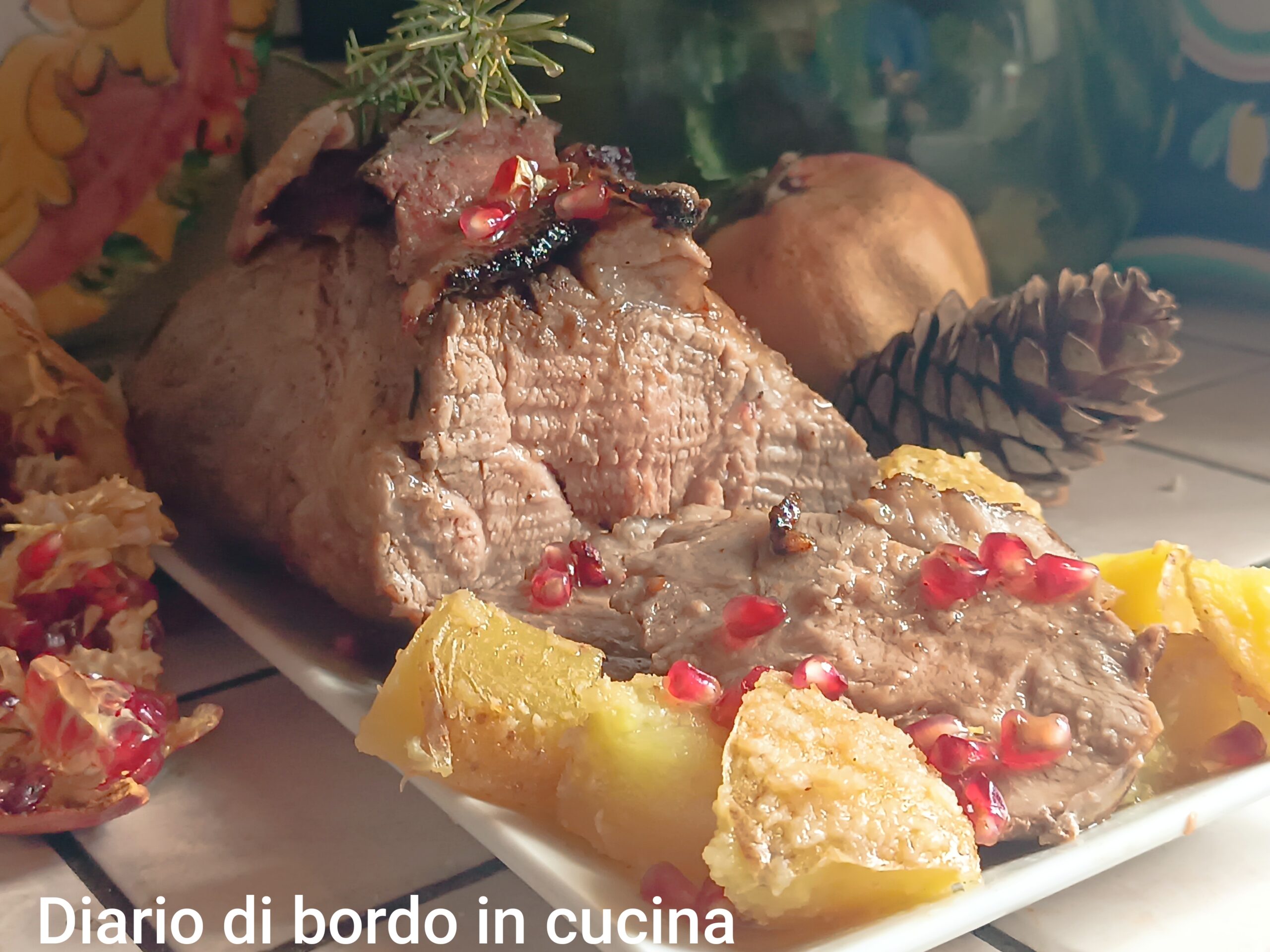 Rôti de porc à la grenade