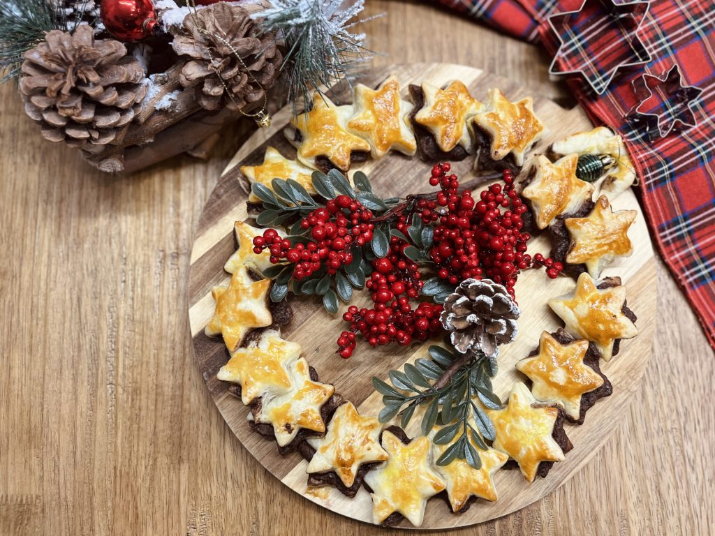 Couronne de Noël à la Nutella