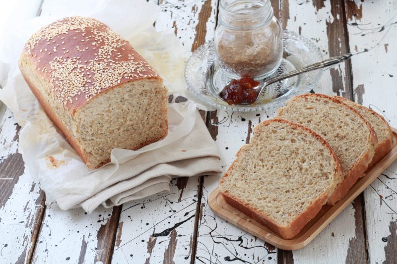 Pain brioché aux grains anciens