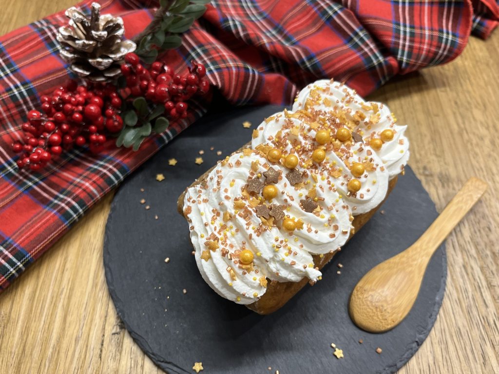 Bûche de Noël tiramisu