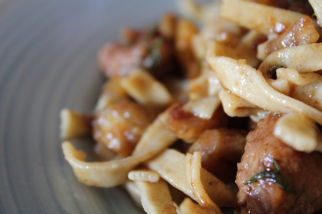 Tagliatelles de châtaignes