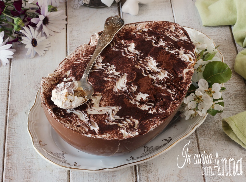 Tiramisù dans l’œuf de Pâques