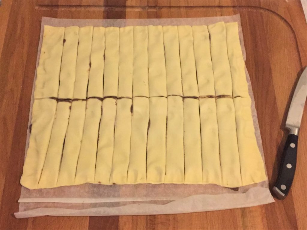 torsades pâte feuilletée pâte olives