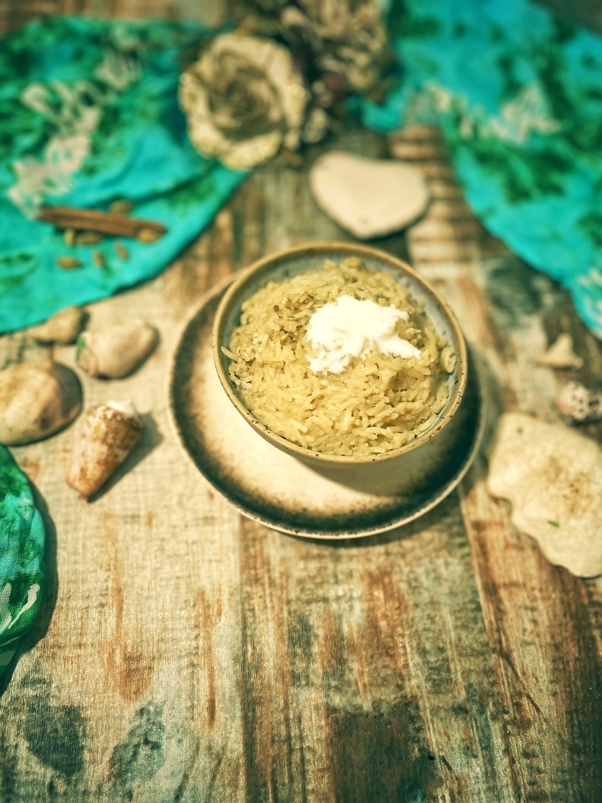 Bondibaiy, pudding maldivien au lait de coco et céréales