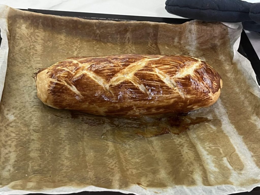 cotechino speck croûte courgettes