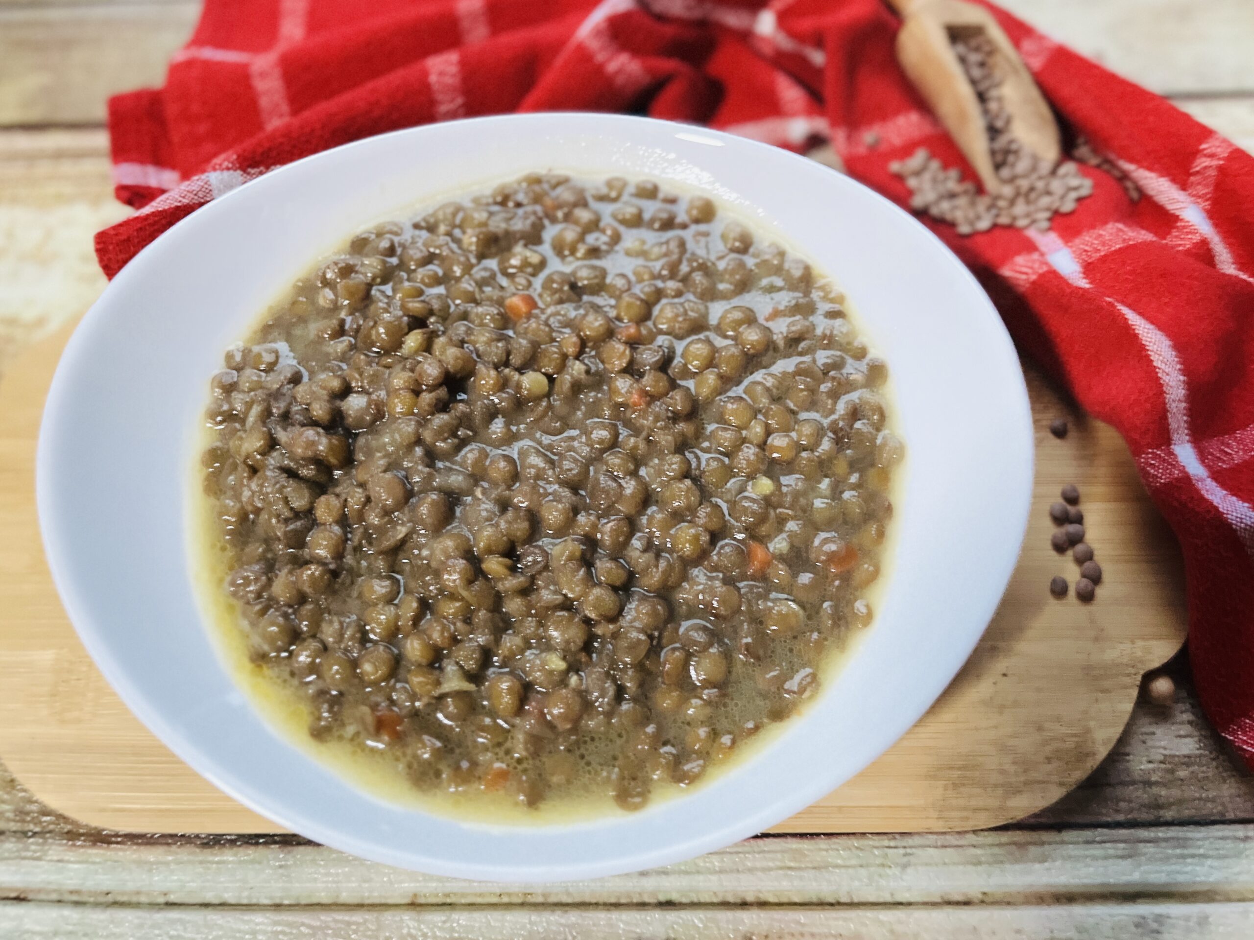 Lentilles en ragoût Recette traditionnelle