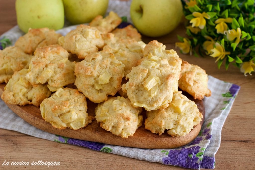 biscuits moelleux aux pommes recette