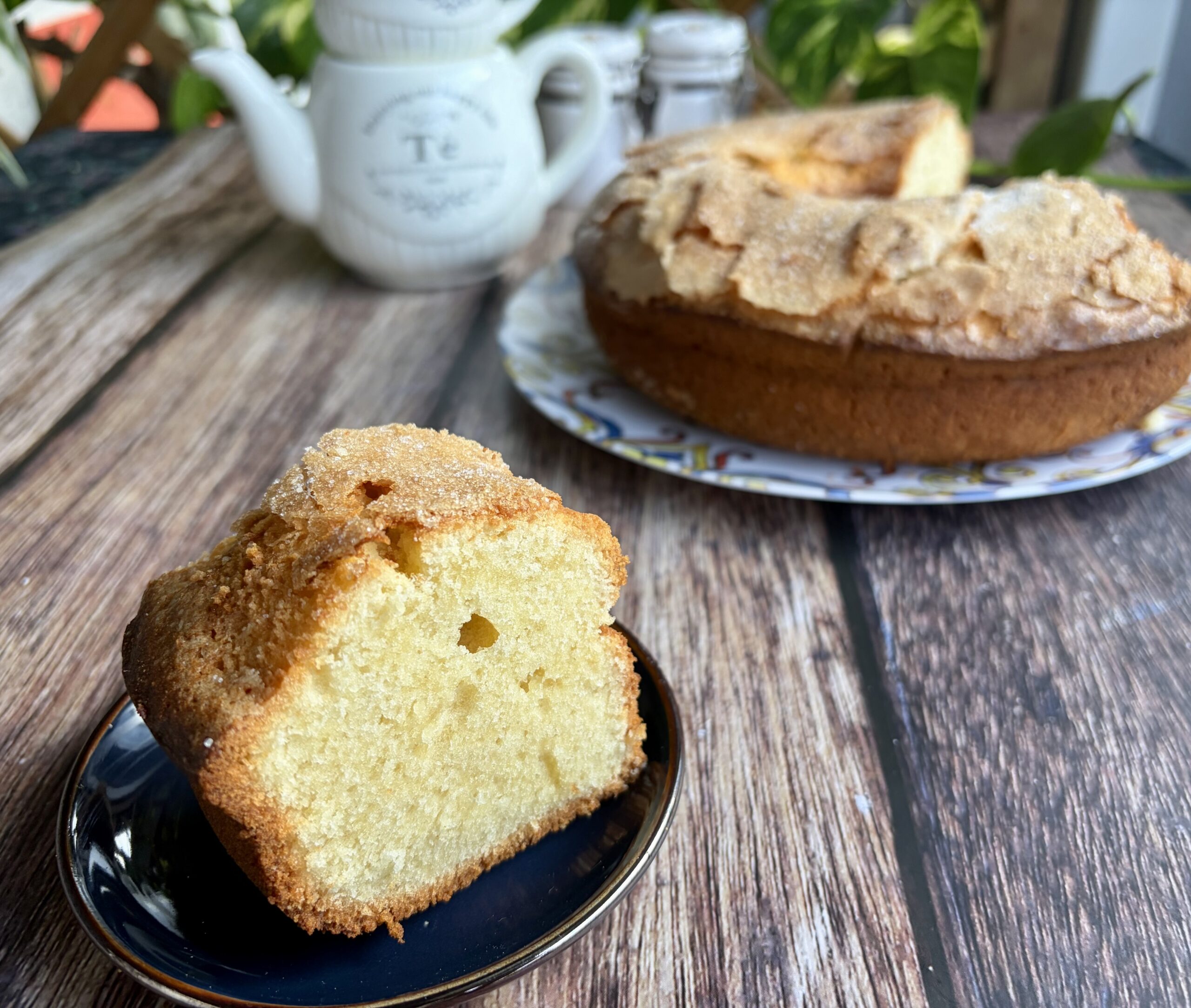Gâteau marbré avec levain, moelleux et parfumé