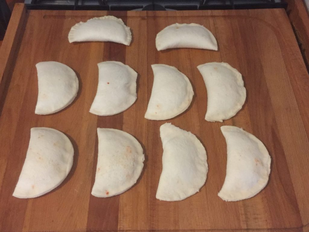 panzerotti de pain de mie