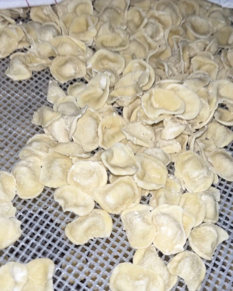 orecchiette boulettes terre cuite