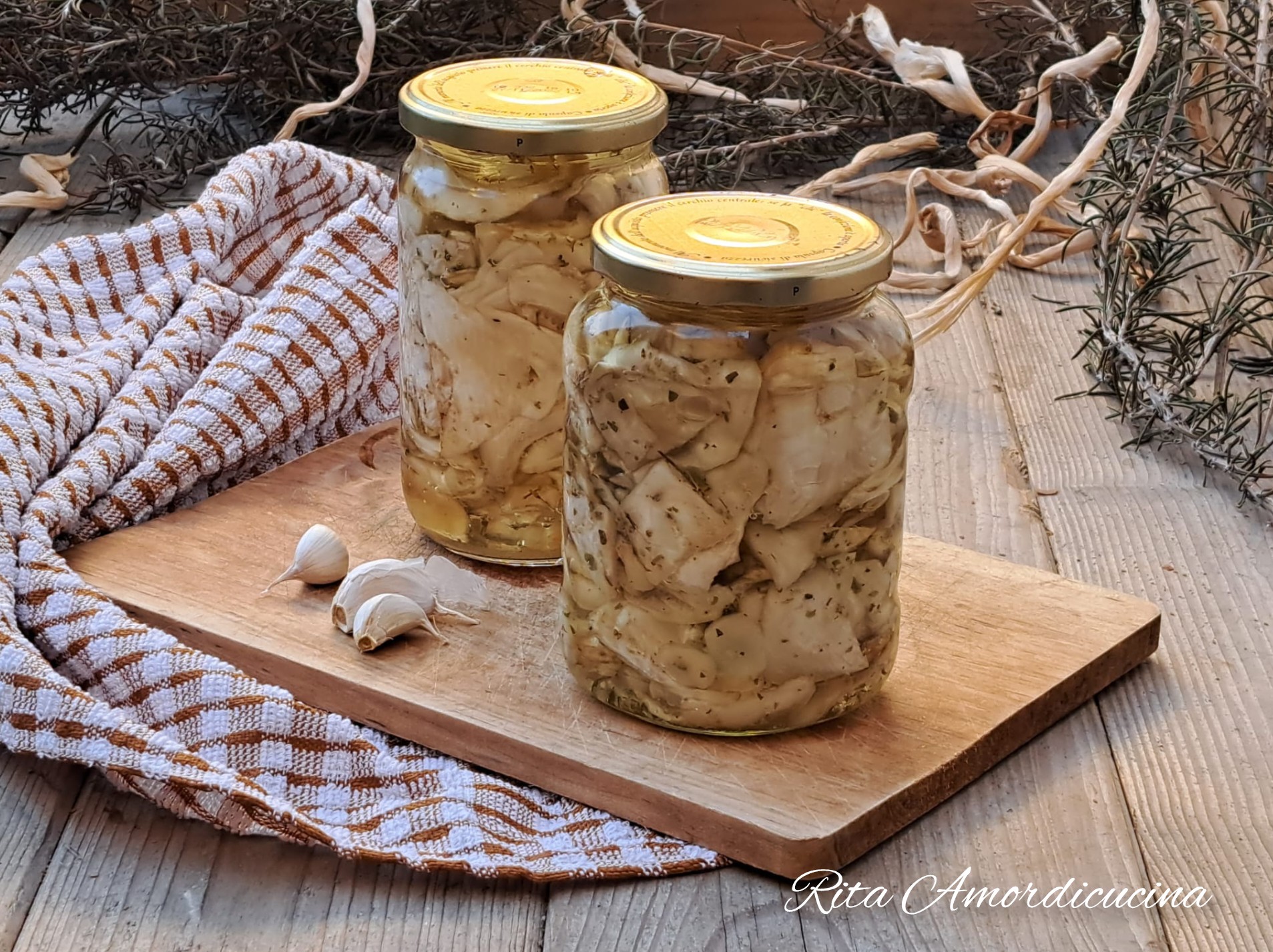 Aubergines à l&rsquo;huile sans vinaigre