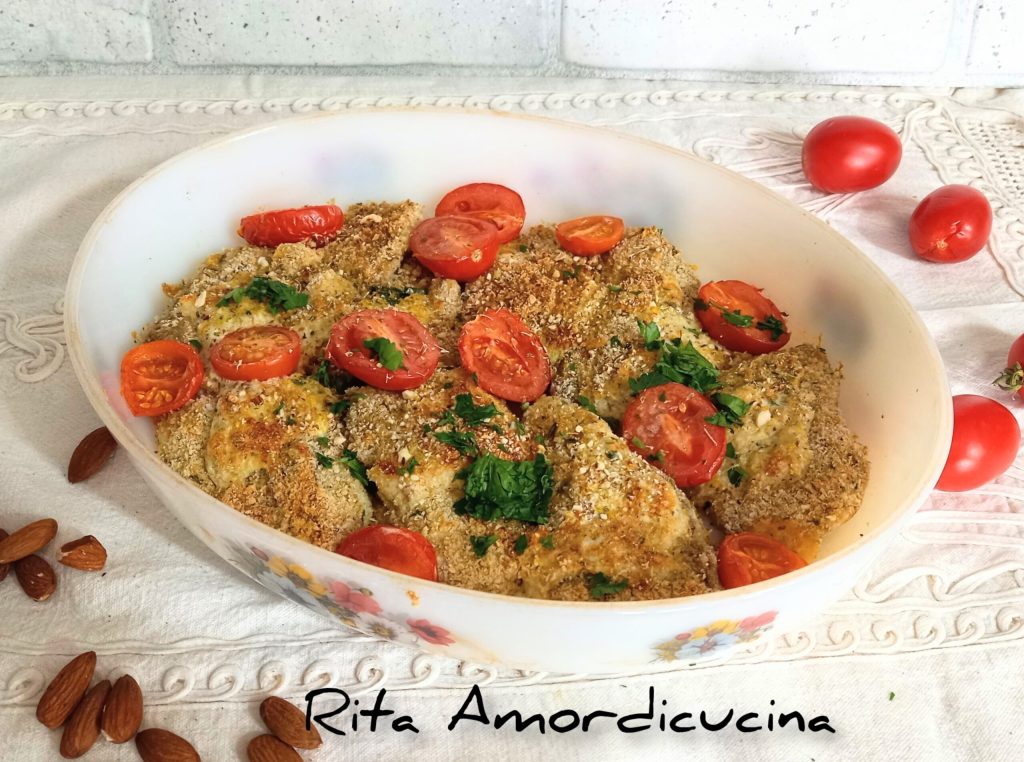 Espadon et sériole gratinés