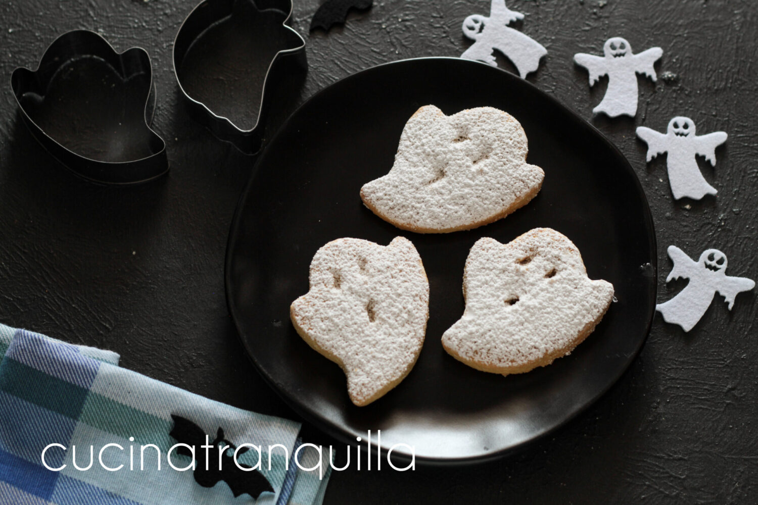 Biscuits fantômes parfaits pour Halloween
