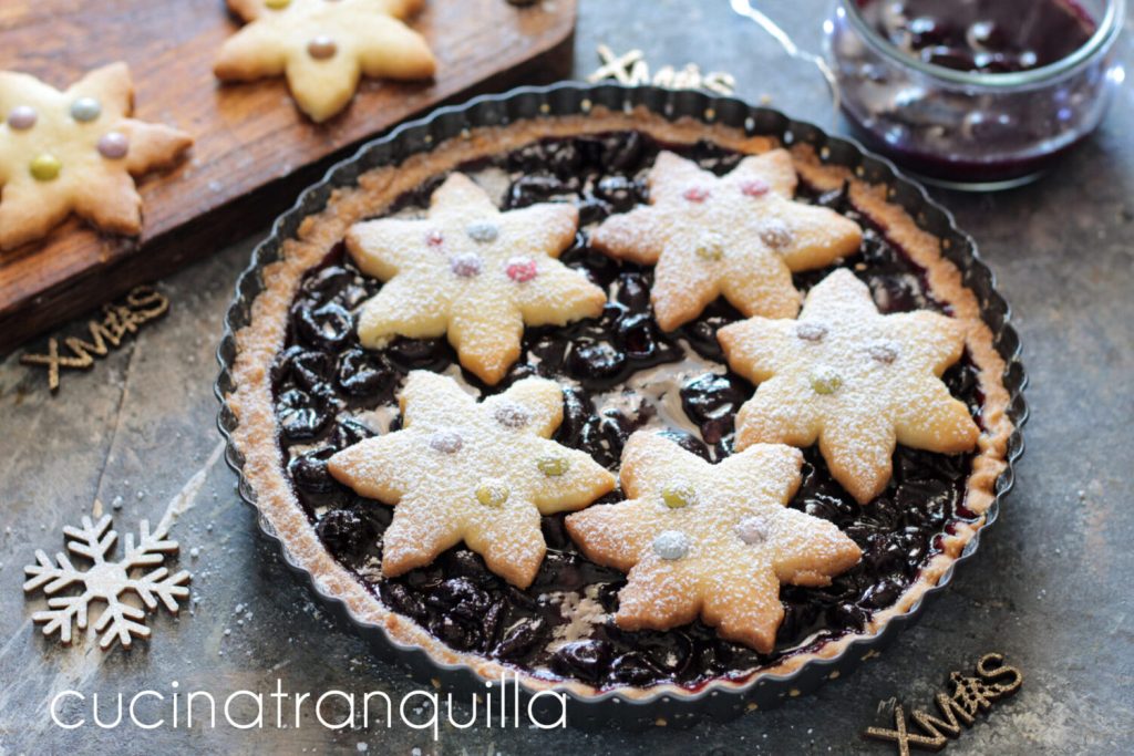 Tarte de Nouvel An avec confiture de raisin