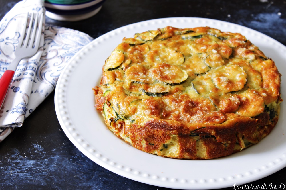 Gâteau Invisible aux courgettes