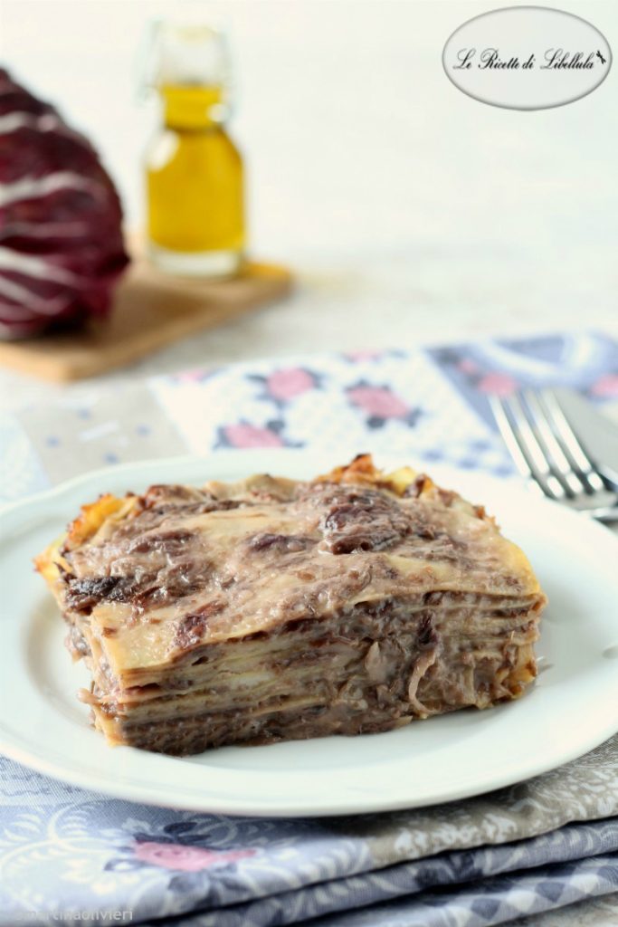 Lasagnes au radicchio et taleggio