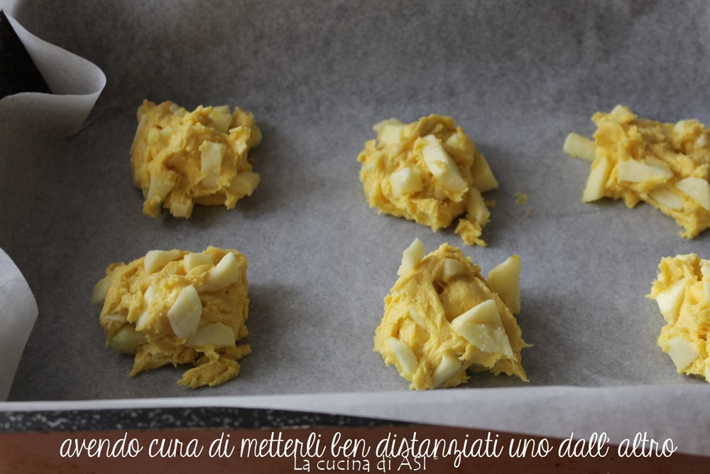 Les biscuits moelleux aux pommes