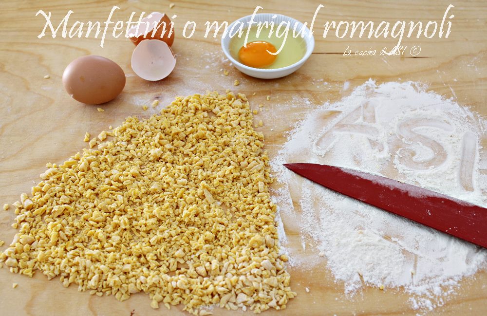 Manfettini ou mafrigul romagnols