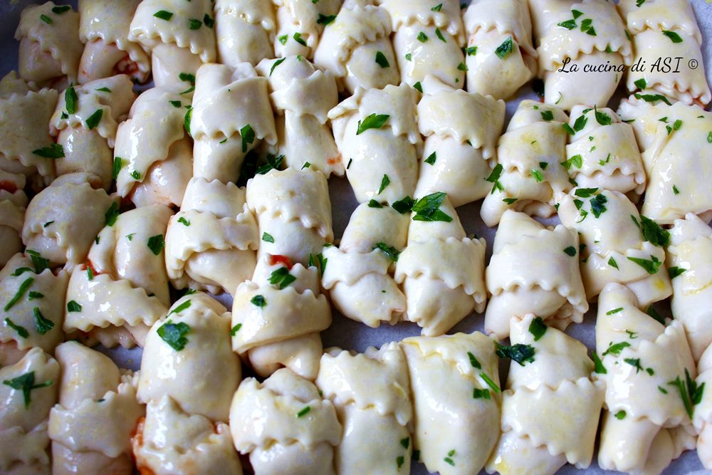 Mini croissant salés farcis