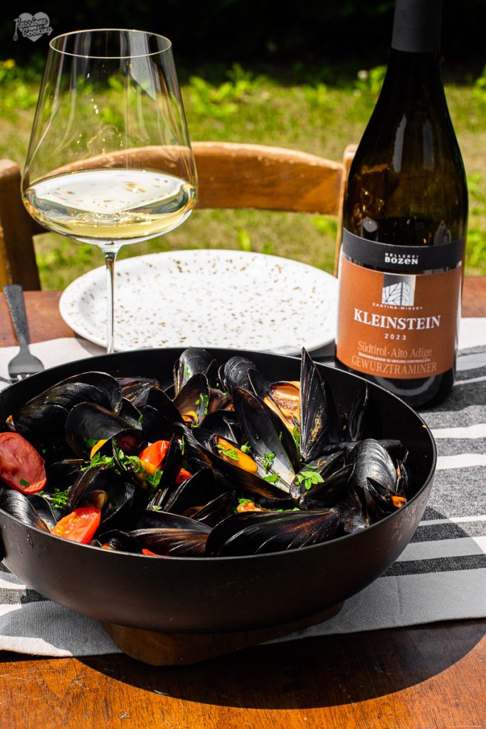 Moules au vin blanc