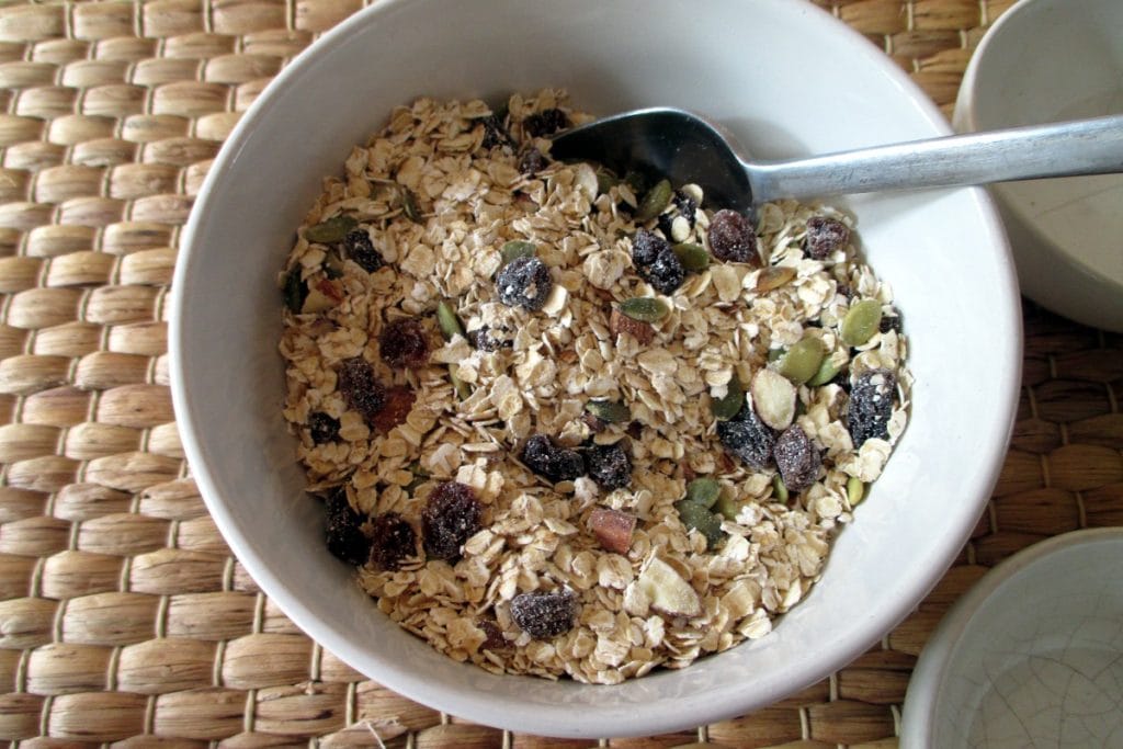 Muesli maison sans sucre, Mange sans Ventre