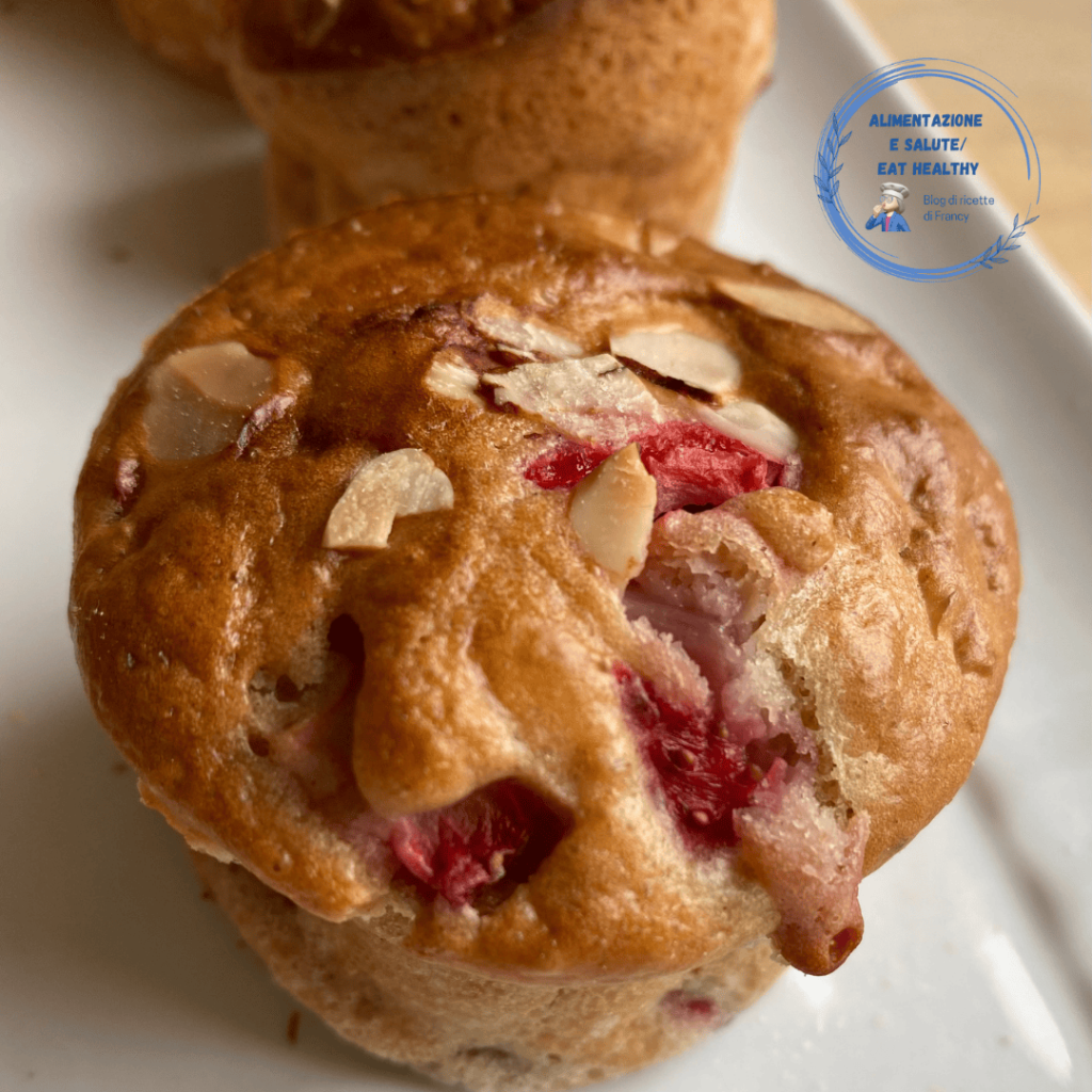 Muffin aux fraises le réconfort du dimanche