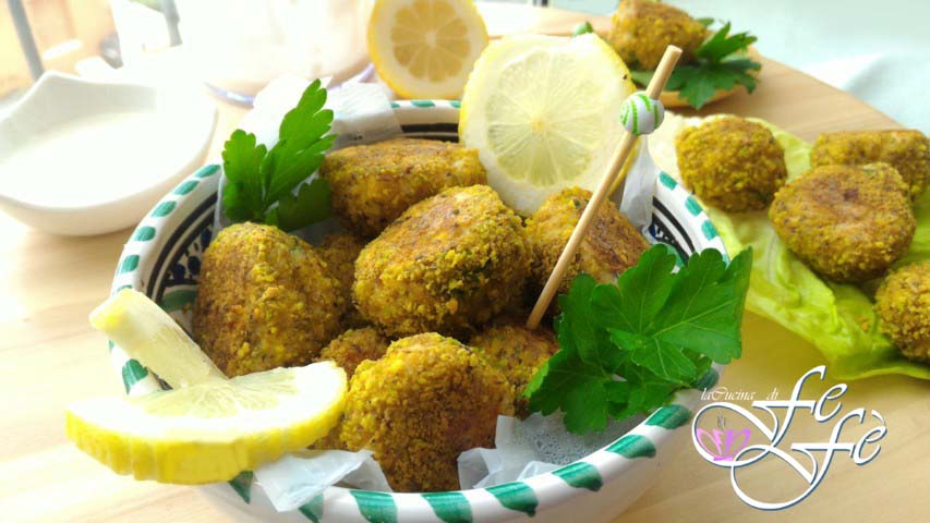 BOULETTES D&rsquo;ESPADON AU PISTACHE