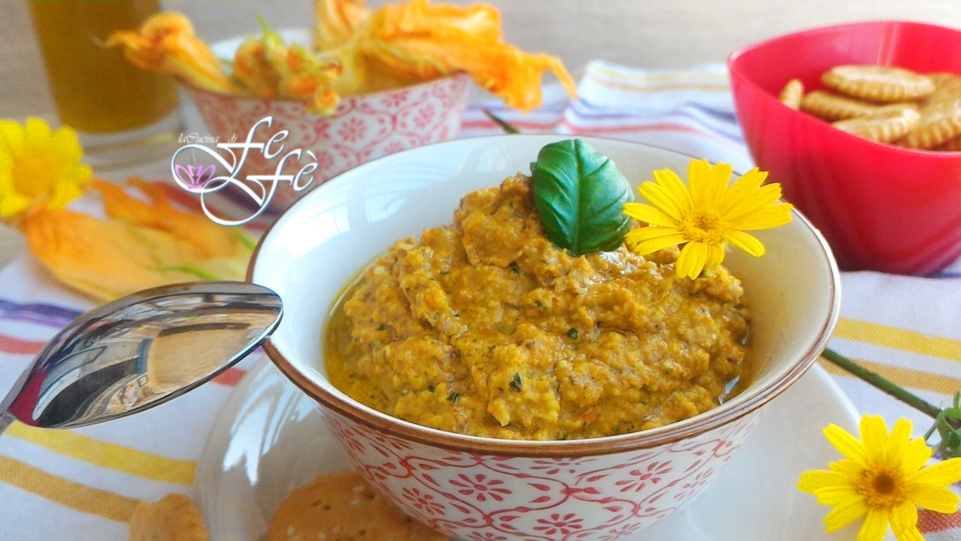 PESTO DE FLEURS DE COURGETTE