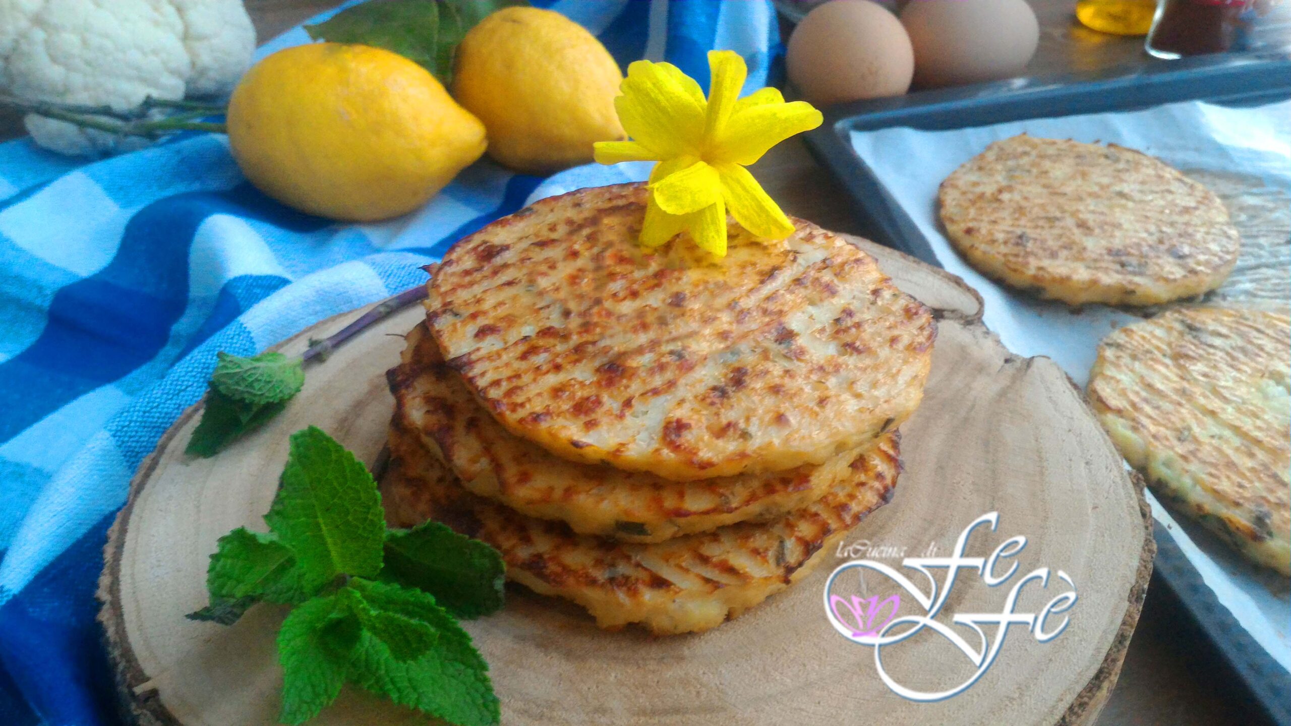 RÖSTI DE CHOU-FLEUR ET ZESTE DE CITRON (Recette sans gluten)