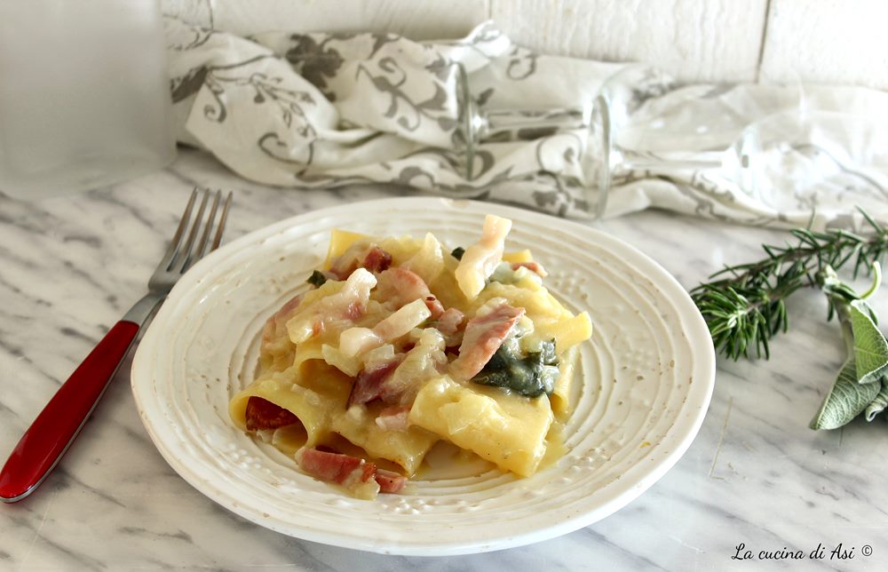 Paccheri à la Maremmana