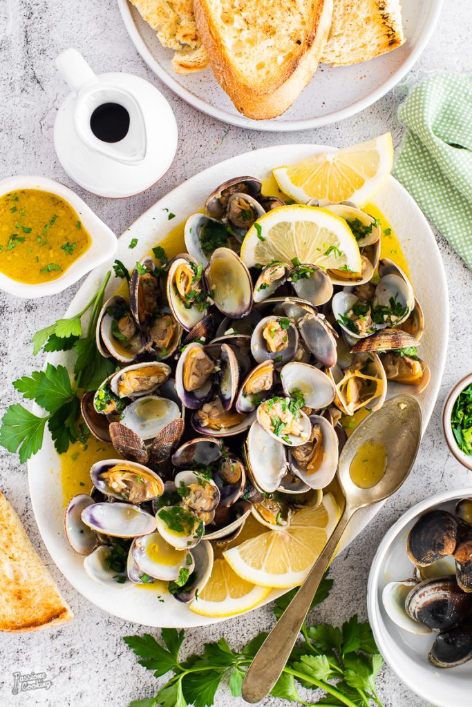 Palourdes au vin blanc