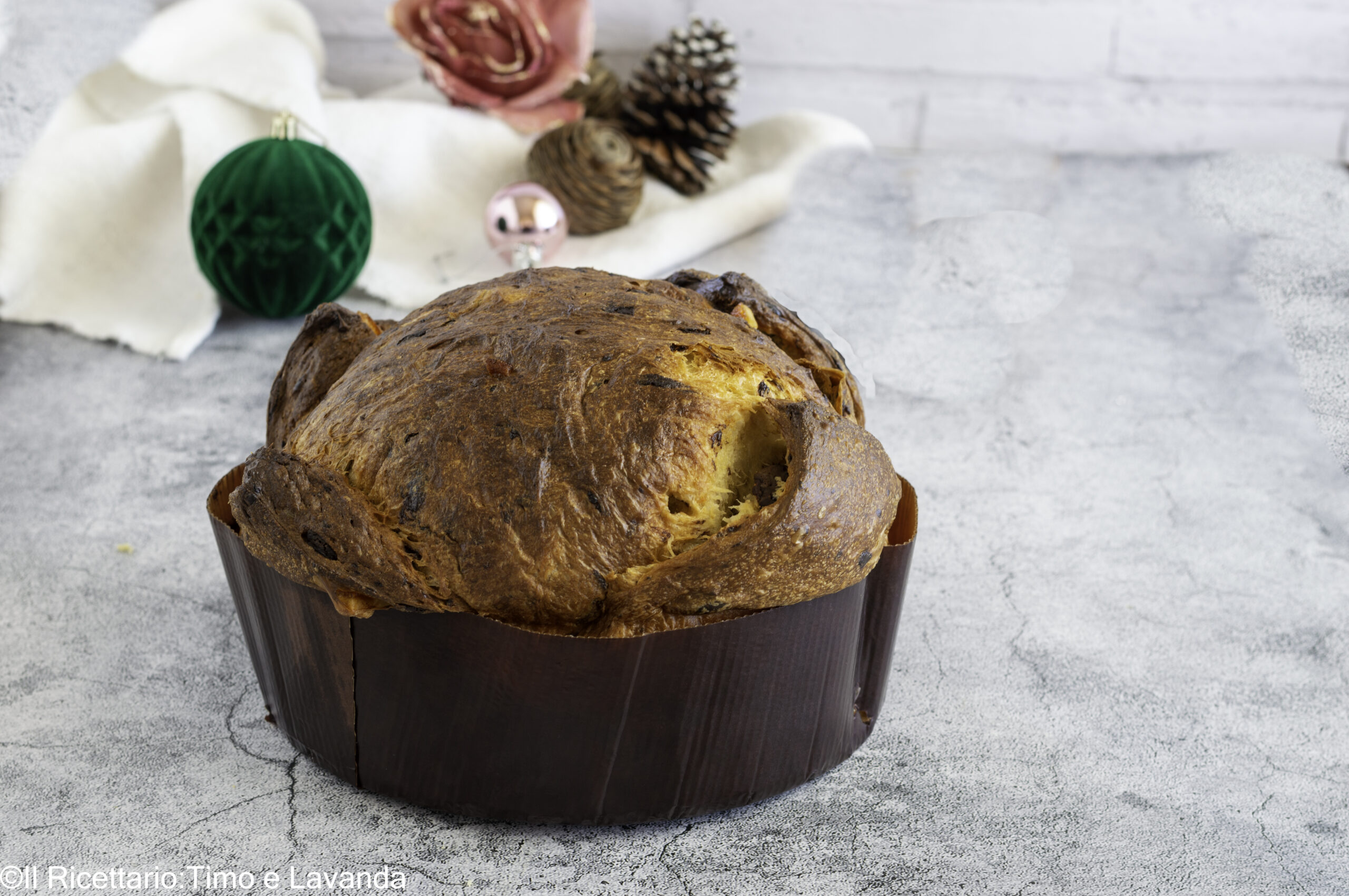 Panettone à levain naturel P. Giorilli